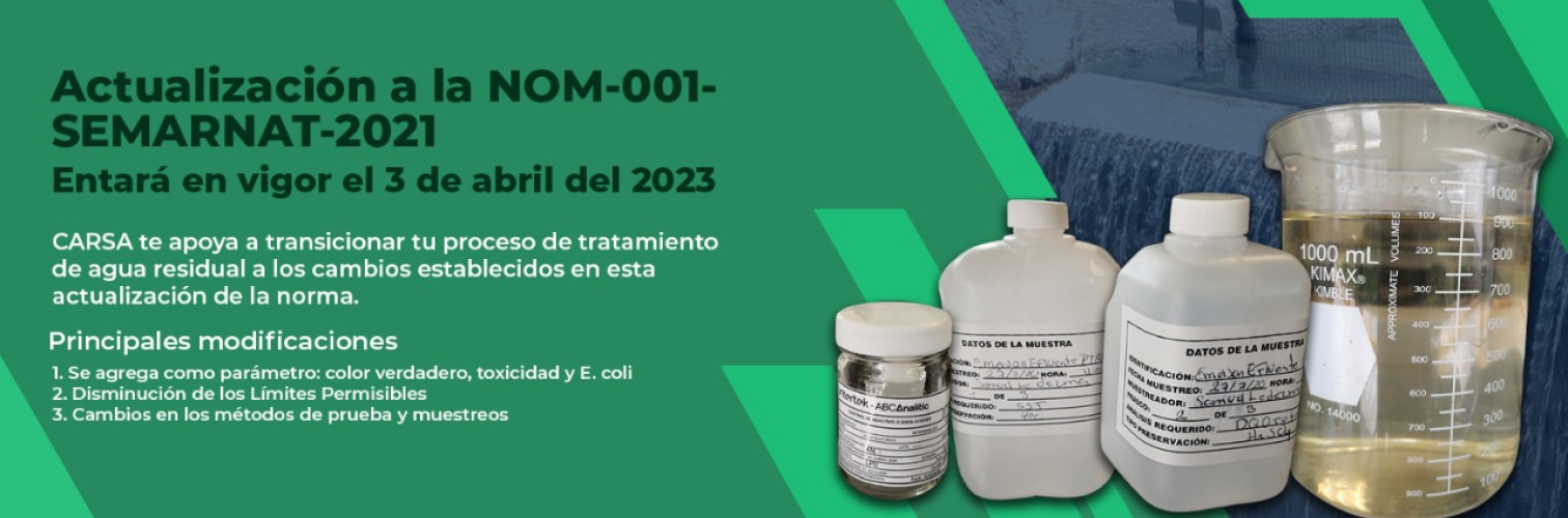 Nueva NOM-001-SEMARNAT-2021, principales modificaciones
